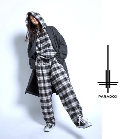 NEW ARRIVAL【PARADOX】 HOODED WIDE SHIRTS