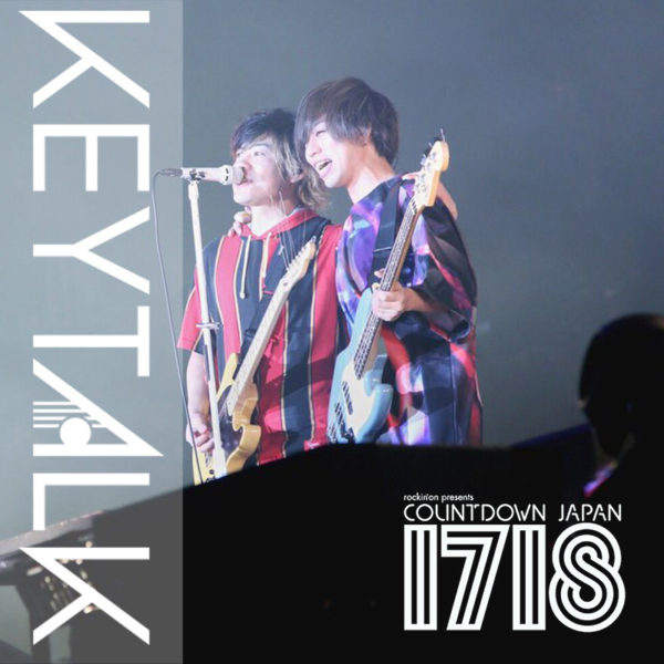KEYTALK”COUTDOWN JAPAN 17/18″ライブにて”PARADOX”が衣装提供を行いました。