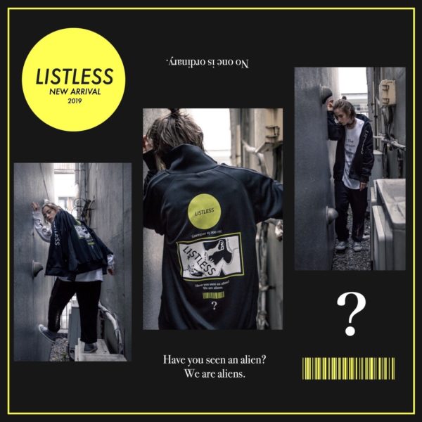 2019.03.03.SUN IN STORE!!!【LISTLESS】4th collection