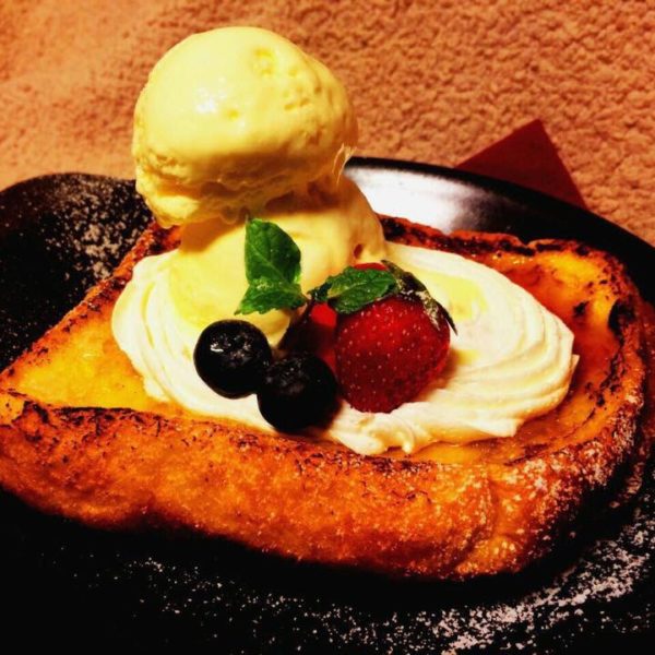 『豆乳フレンチトースト』 横浜 一軒家カフェ roku cafe