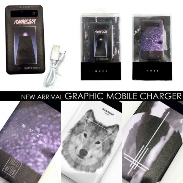 8/18(Thu):NEW ARRIVAL / GRAPHIC MOBILE CHARGER