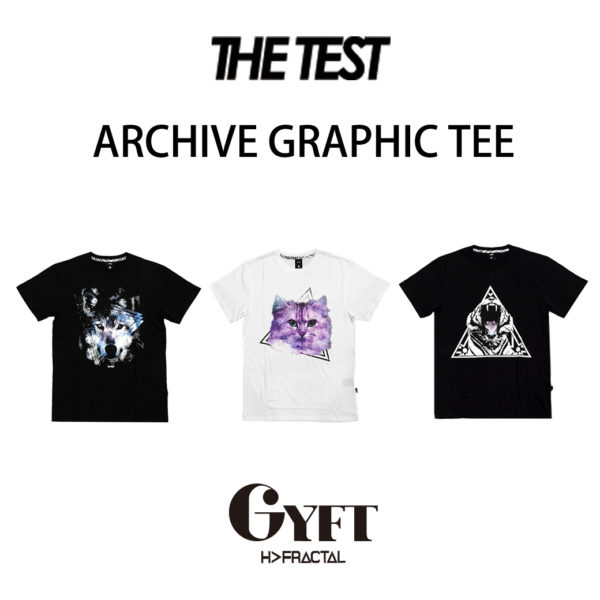 RE ARRIVAL【THE TEST】BASIC GRAPHIC TEE