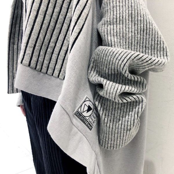 【NEW ARRIVAL】SILLENT FROM ME – COCOON -Switched Knit Cardigan-